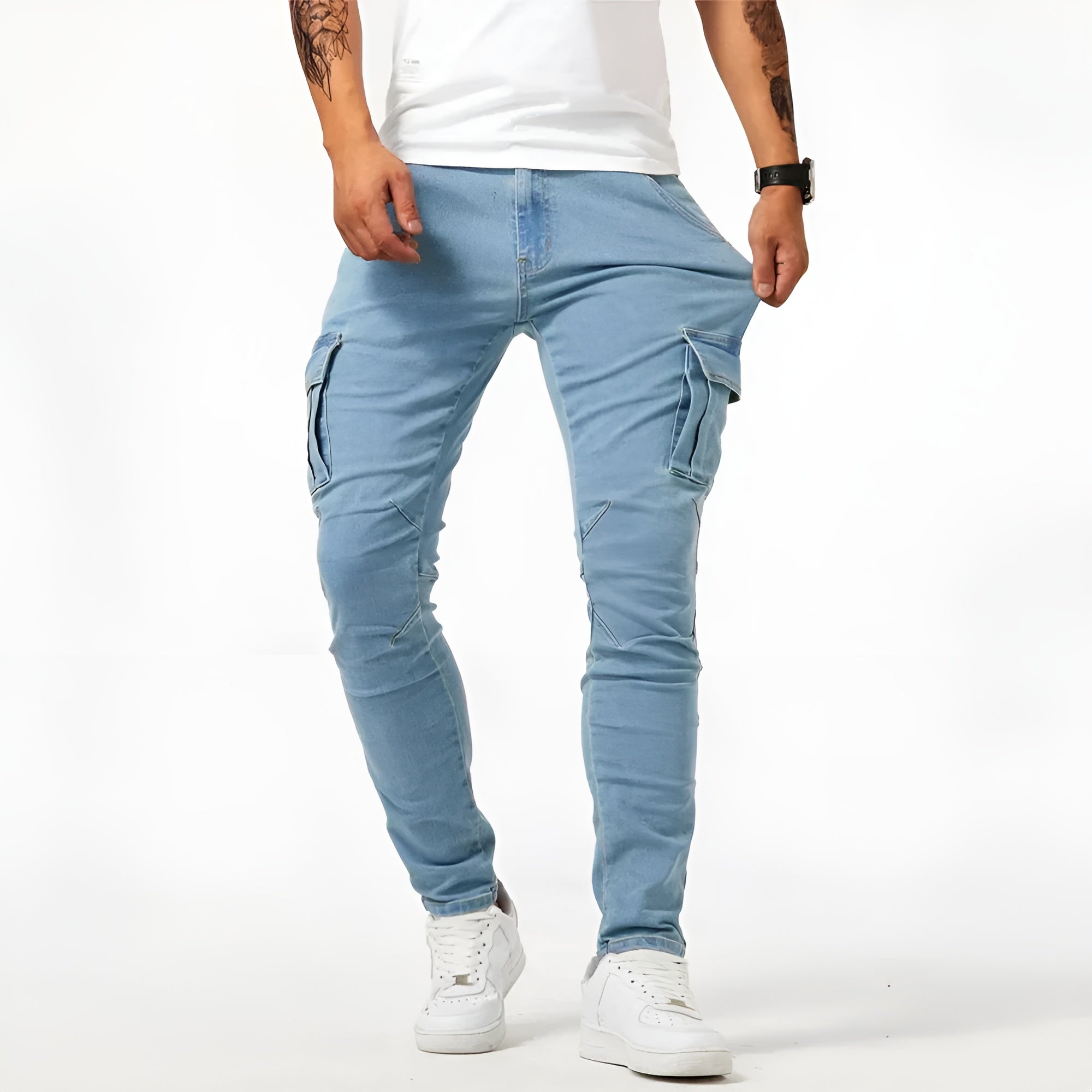 Denim Blu Chiaro / 3XL